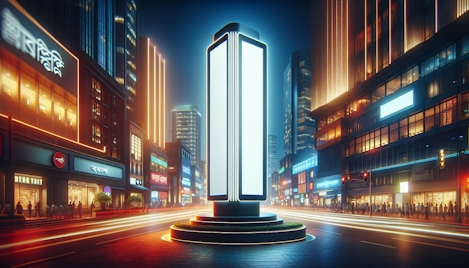 Pillar Light Box Bangladesh: High-Impact Outdoor Advertising Solutions