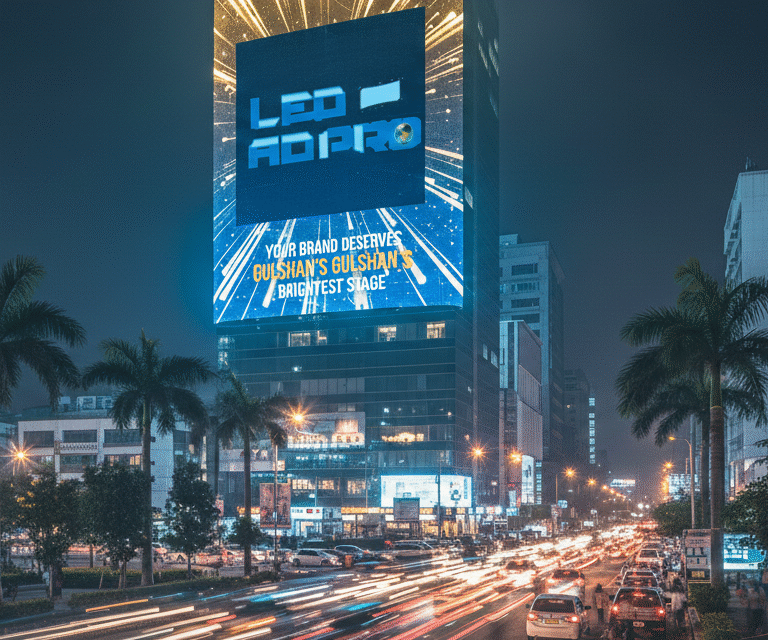 LED billboard advertising in Bangladesh