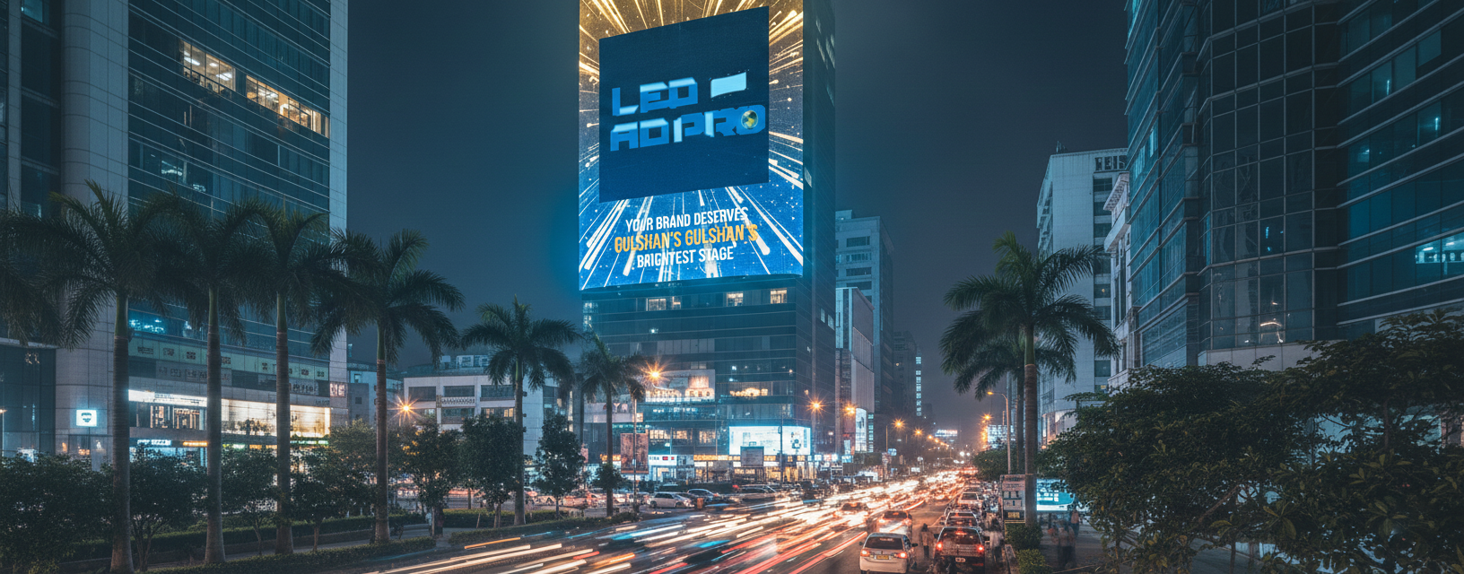 LED billboard advertising in Bangladesh